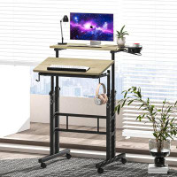 Inbox Zero Portable  Standing Desk Versatile And Ergonomic Office Solution