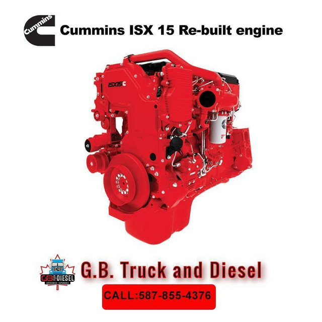 Cummins ISX 15 Rebuilt Engine | Cummins ISX CM 2250 Rebuilt engine | Rebuilt / Used Cummins ISX 15 / 2250 engine in Heavy Equipment Parts & Accessories
