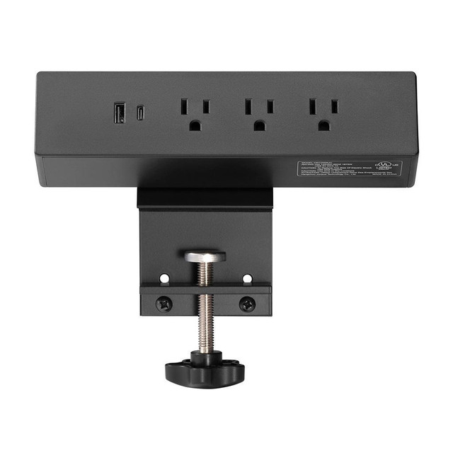 MotionGrey Clamp-Mounted Surge Protector - Black in Cables & Connectors - Image 2