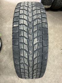 4 pneus dhiver P265/70R17 115Q Dunlop Grandtrek SJ6 43.0% dusure, mesure 8-8-8-8/32