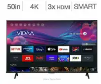 Télévision LED 50 POUCE 50A6KV 4K ULTRA UHD VIDAA Smart TV WI-FI Hisense - BESTCOST.CA