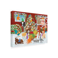 The Holiday Aisle® Christmas Morning Surprise On Canvas by Kathy Kehoe Bambeck Canvas Art