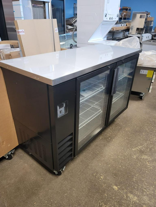 Commercial 60 Wide Double Glass Door Back Bar Cooler in Other Business & Industrial - Image 2