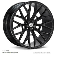 asanti wheels ABL-21 (Gloss Black Painted)