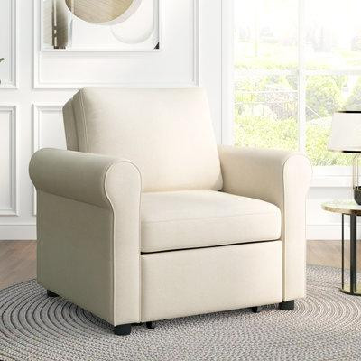 Winston Porter Convertible Sleeper Chair Bed in Couches & Futons