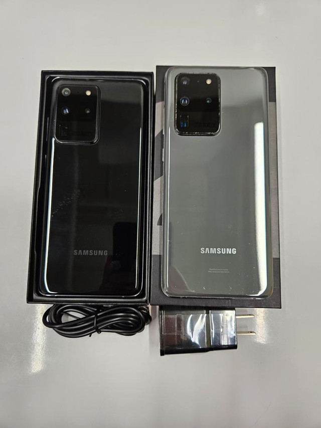 Samsung S20 FE S20 S20 PLUS S20 ULTRA UNLOCKED NEW CONDITION WITH ALL BRAND NEW ACCESSORIES 1 Year WARRANTY INCLUDED in Cell Phones in Prince Edward Island - Image 4