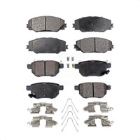 Front Rear Ceramic Brake Pads Kit For Scion Toyota tC Matrix Pontiac Vibe Corolla iM KTC-100109