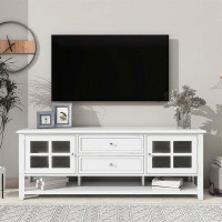 Red Barrel Studio TV Stand, Entertainment Centers With Multifunctional Storage Space For Tvs Up To 60"-21.7" H x 59.1" W