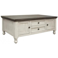 Rosalind Wheeler Stone 4 Drawers Cocktail Table