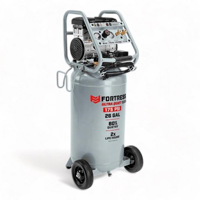 HOC VC26 26 GALLON 175 PSI ULTRA QUIET VERTICAL SHOP/AUTO AIR COMPRESSOR + 90 DAY WARRANTY + FREE SHIPPING in Power Tools - Image 2