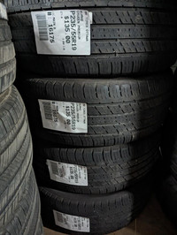 P235/55R19  235/55/19  KUMHO CRUGEN PREMIUM (all season summer tires) TAG # 16175
