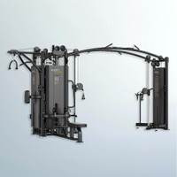 FREE SHIPPING CODE IS eSPORT (NEW eSPORT COMMERCIAL 5 STATION JUNGLE GYM (DUAL PULLEYS ON LAT &amp; ROW)