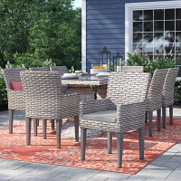 Sol 72 Outdoor™ Rochford Patio Dining Armchair with Cushion