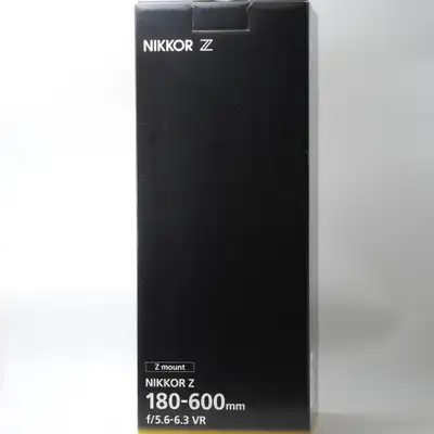 NIKKOR Z 180-600mm f/5.6-6.3 VR. *Open Box* Price: $ + tax Includes 60 days / 2 month warranty. ----...