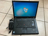 Used Lenovo T60 Laptop with Intel Core 2 Duo Processor, DVD and Wireless for Sale, Can Deliver
