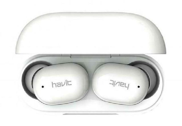 HAVIT TW925 True Wireless Bluetooth V5.0 Earbuds - White in Cell Phone Accessories - Image 2
