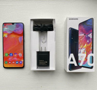 Samsung Galaxy A70 A71 UNLOCKED New Condition with 1 Year Warranty Includes All Accessories CANADIAN MODELS
