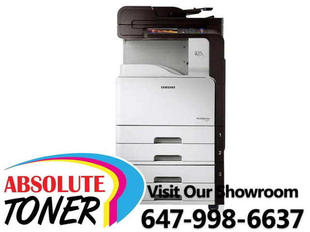 ONLY 109K PAGES PRINTED- Pre owned Samsung SCX-8123NA 8123 Black and white laser printer scanner photocopier 11X17. in Printers, Scanners & Fax in Ontario - Image 3
