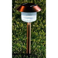 Arlmont & Co. Vanesa Copper Low Voltage Solar Powered Pathway Light Pack