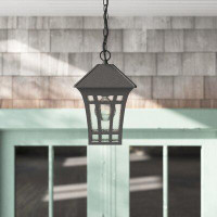 Charlton Home Heckstein 1-Light Outdoor Hanging Lantern