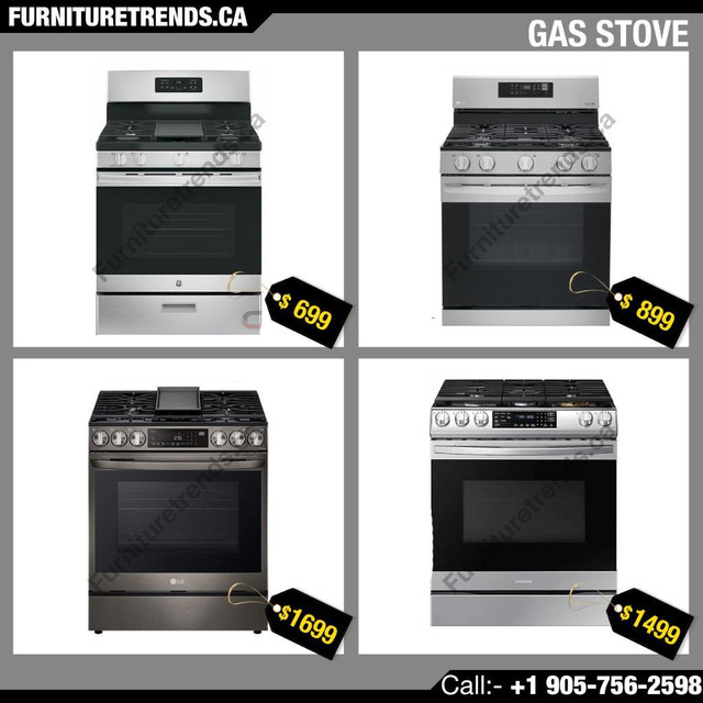 Open box stainless Steel Self clean LG Stove Start from $699.99 in Stoves, Ovens & Ranges in Mississauga / Peel Region - Image 3
