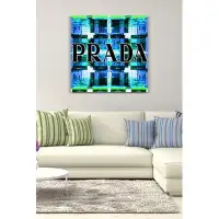Made in Canada - Picture Perfect International "Shop Prada" by BY Jodi Graphic Art on Wrapped Canvas