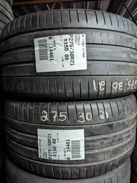 P275/30R21 275/30/21  PIRELLI PZERO  (all season summer tires ) TAG # 14461