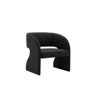 Orren Ellis Ilyan Arm Chair in Black