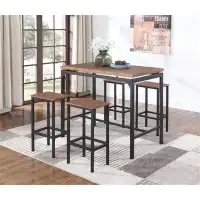 Foundry Select Bratton 5 - Piece Bar Height Dining Set