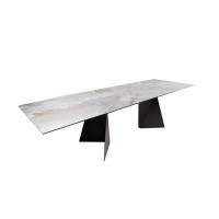 VVR Homes Aldo Extendable Dining Table With Ceramic Top