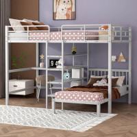 Isabelle & Max™ Dereon Kids Metal Full Over Twin Bunk Bed
