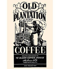 Buyenlarge 'Old Plantation Steel Cut Coffee' Vintage Advertisement