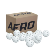 Balles aérodynamiques blanches AERO Salming