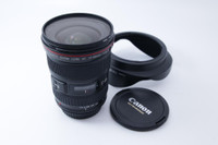 Used Canon EF 17-40mm f/4L w/ hood + filter   (ID-L1282(ND)  BJ Photo Labs- Since 1984