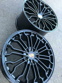 $1150(Tax-In)- NEW 20Porsche 918 style staggered rims(5x130) for PORSCHE 911/ Boxster/ Cayman/ Panamera/ 718 / Cayenne