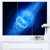 Design Art 'New Plasma Weapon in Space' 3 Piece Graphic Art on Wrapped Canvas Set