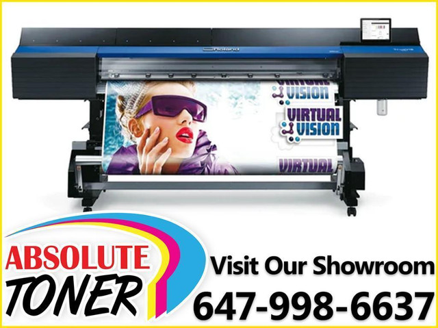 $295/mon. Roland TrueVIS VG-640 64 Inches Printer/Cutter Wide Format Vinyl Plotter Print/Cut with take-up in Printers, Scanners & Fax in Toronto (GTA) - Image 2