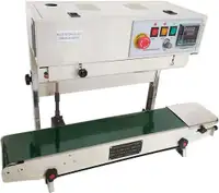 Automatic Continuous Sealing Machine Vertical FR770 Auto Impulse Bag Sealer Machine with Digital Display 181207