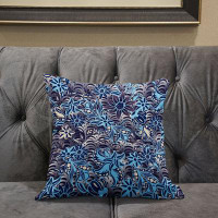 East Urban Home Flying Floral Paisley Broadcloth Indoor Outdoor Zippered Pillow