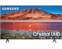 SAMSUNG 85 Inch  Crystal Display 4K UHD SMART LED TV, (UN85TU7000) New With Warranty. Super Sale $1999.00 No Tax