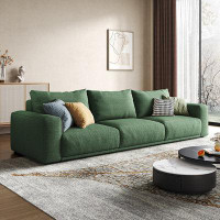 Crafts Design Trade 102.36" Browm Cotton and linen Modular Sofa