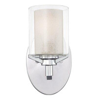 Darby Home Co Johns 1-Light Dimmable Chrome Bath Sconce