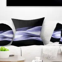 Made in Canada - The Twillery Co. Corwin Abstract Fractal Lines Pillow