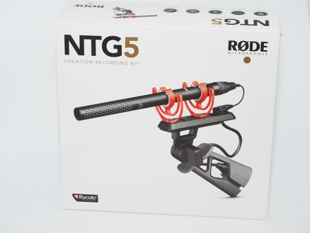 Rode NTG5 (Demo w. Full warranty) RF-Bias Shotgun Microphone with PG2R Pistol Grip, 2 x Winds in Cameras & Camcorders - Image 2