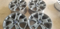 2017  FORD  ESCAPE   FACTORY OEM 18 INCH ALLOY WHEEL SET OF FOUR IN  EXCELLENT     CONDITION . NO SENSORS