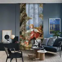Lilijan Home & Curtain Jean-Honore Fragonard - Blind Man's Bluff Masterpiece Curtain Single Panel