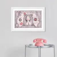 Trinx Fashion And Glam Icon Currency Framed On Acid-free Archival Paper Print