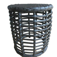 Bungalow Rose Peralta Wicker/Rattan Side Table