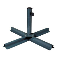 Arlmont & Co. Parker Patio Metal In-Ground Umbrella Base