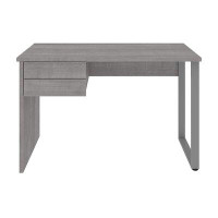 Latitude Run® Latitude Run® Chrishya 48W Small Table Desk With U-Shaped Metal Leg In White